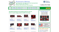 Desktop Screenshot of funtronixonline.com